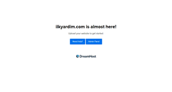 Desktop Screenshot of ilkyardim.com